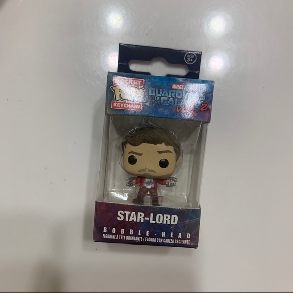 marvel guardians of the galaxy funko keychain